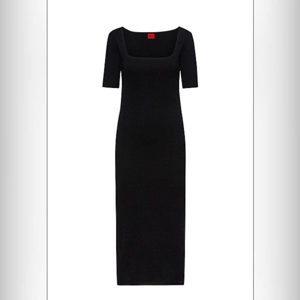 HUGO Boss

Nirale Side-Slit Rib-Knit Midi Dress